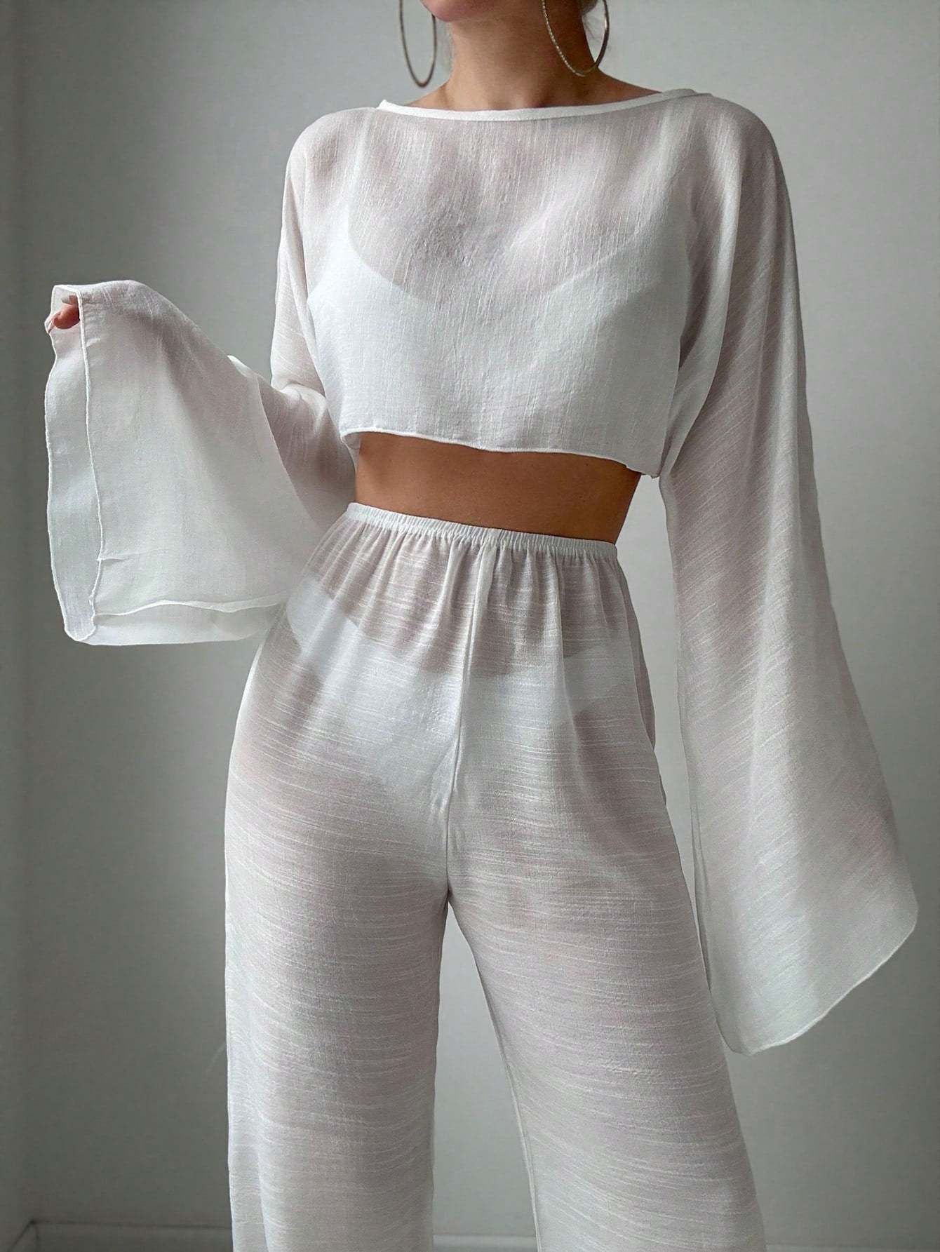 Conjunto 2 Peças Camiseta e Calça Manga Longa Boho - La Lecce