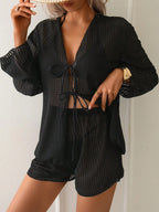 Conjunto 2 Peças Manga Comprida com Shorts Slim - imagem 2