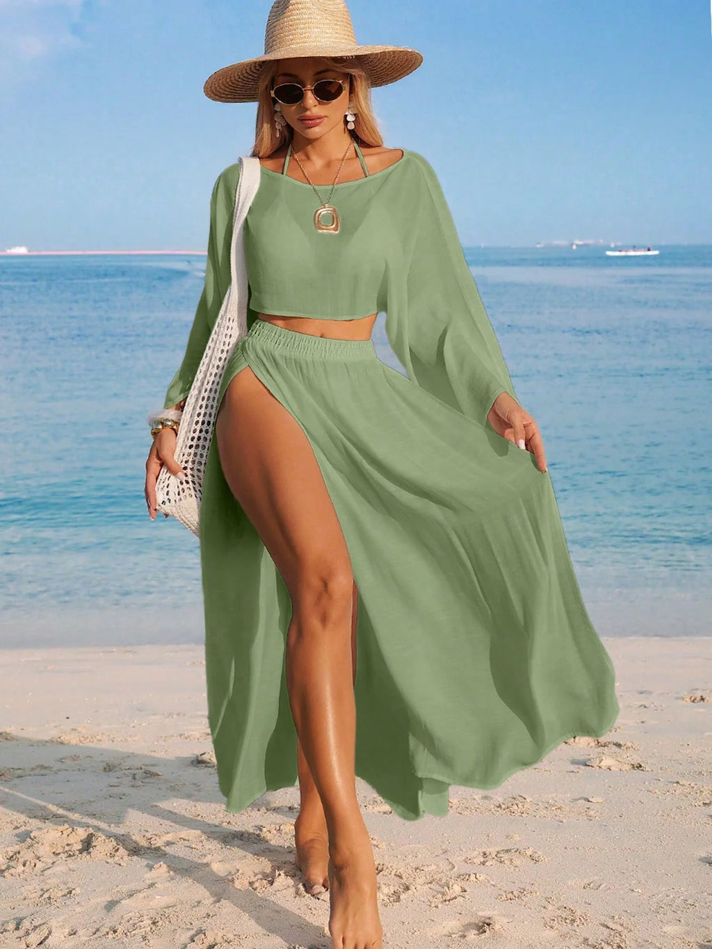Conjunto 2 Peças Resort Semi-Transparente - imagem 8