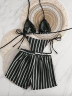 Conjunto de Biquíni Boho com Capa de Crochê 3 Peças - imagem 13