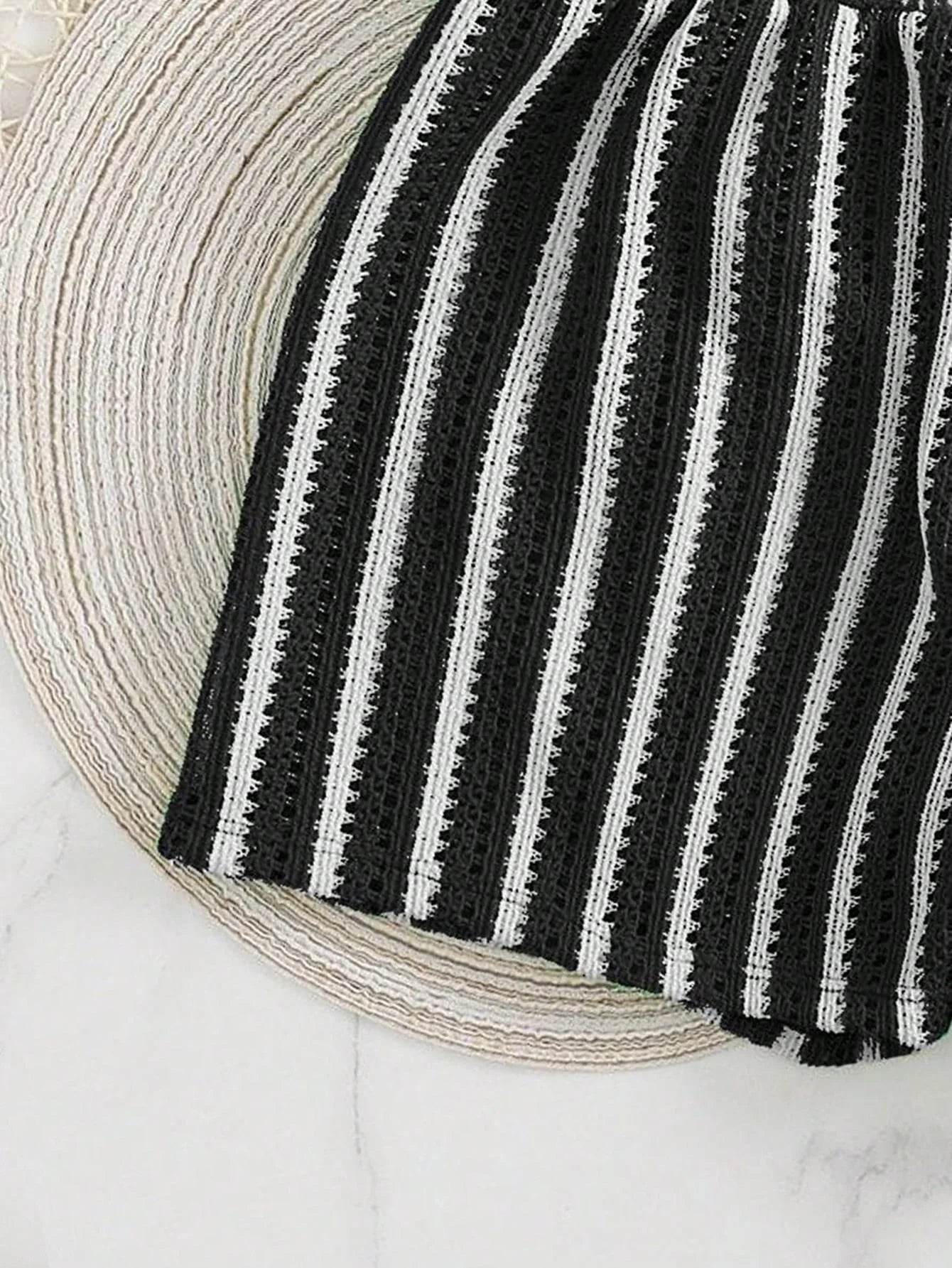 Conjunto de Biquíni Boho com Capa de Crochê 3 Peças - imagem 14