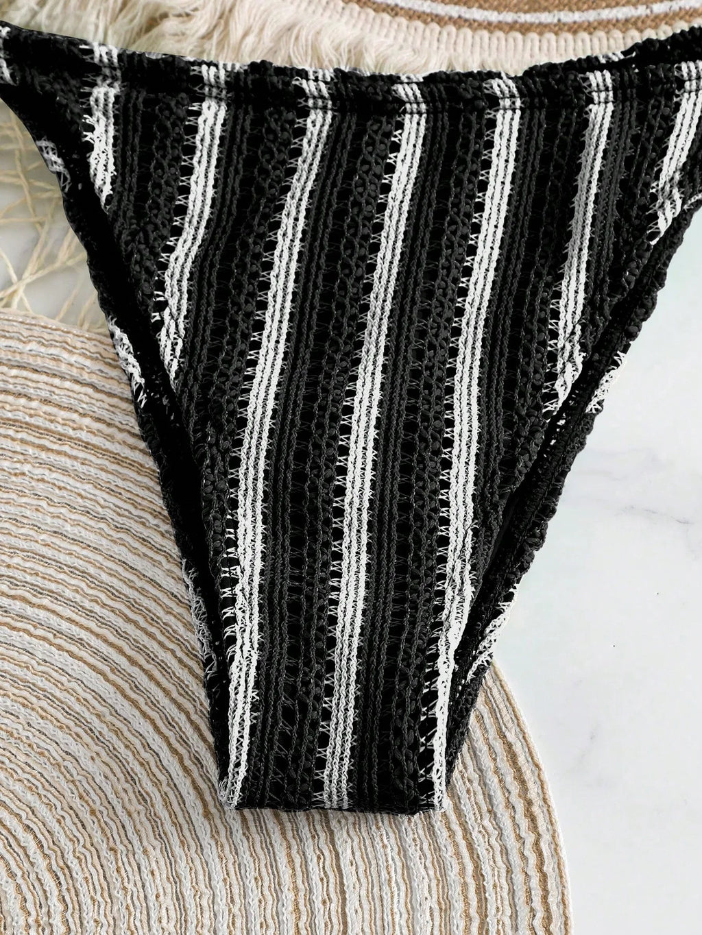 Conjunto de Biquíni Boho com Capa de Crochê 3 Peças - imagem 16