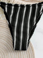 Conjunto de Biquíni Boho com Capa de Crochê 3 Peças - imagem 16