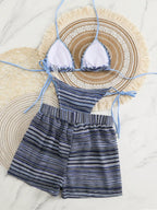 Conjunto de Biquíni Boho com Capa de Crochê 3 Peças - imagem 18