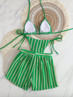 Conjunto de Biquíni Boho com Capa de Crochê 3 Peças - imagem 24