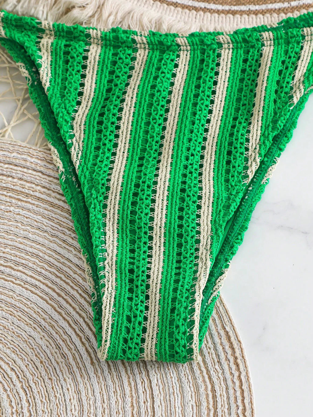 Conjunto de Biquíni Boho com Capa de Crochê 3 Peças - imagem 27