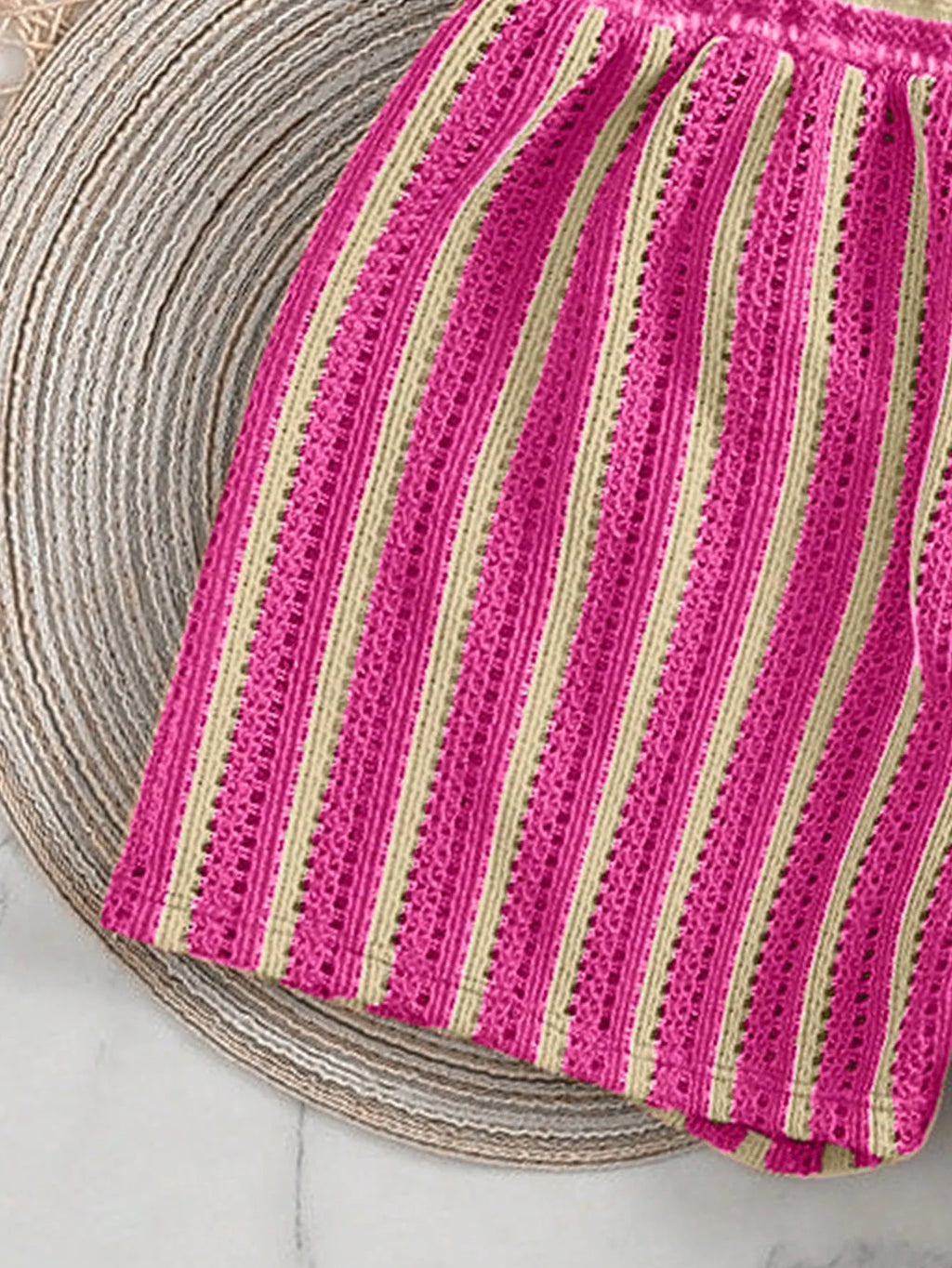 Conjunto de Biquíni Boho com Capa de Crochê 3 Peças - imagem 42