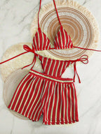 Conjunto de Biquíni Boho com Capa de Crochê 3 Peças - imagem 43