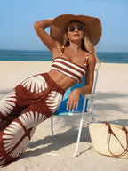 Conjunto de Biquíni Boho com Contas 3 Peças - imagem 3