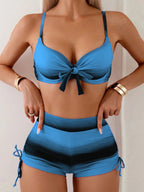 Conjunto Biquíni Degradê Push-Up com Caleçon - imagem 1
