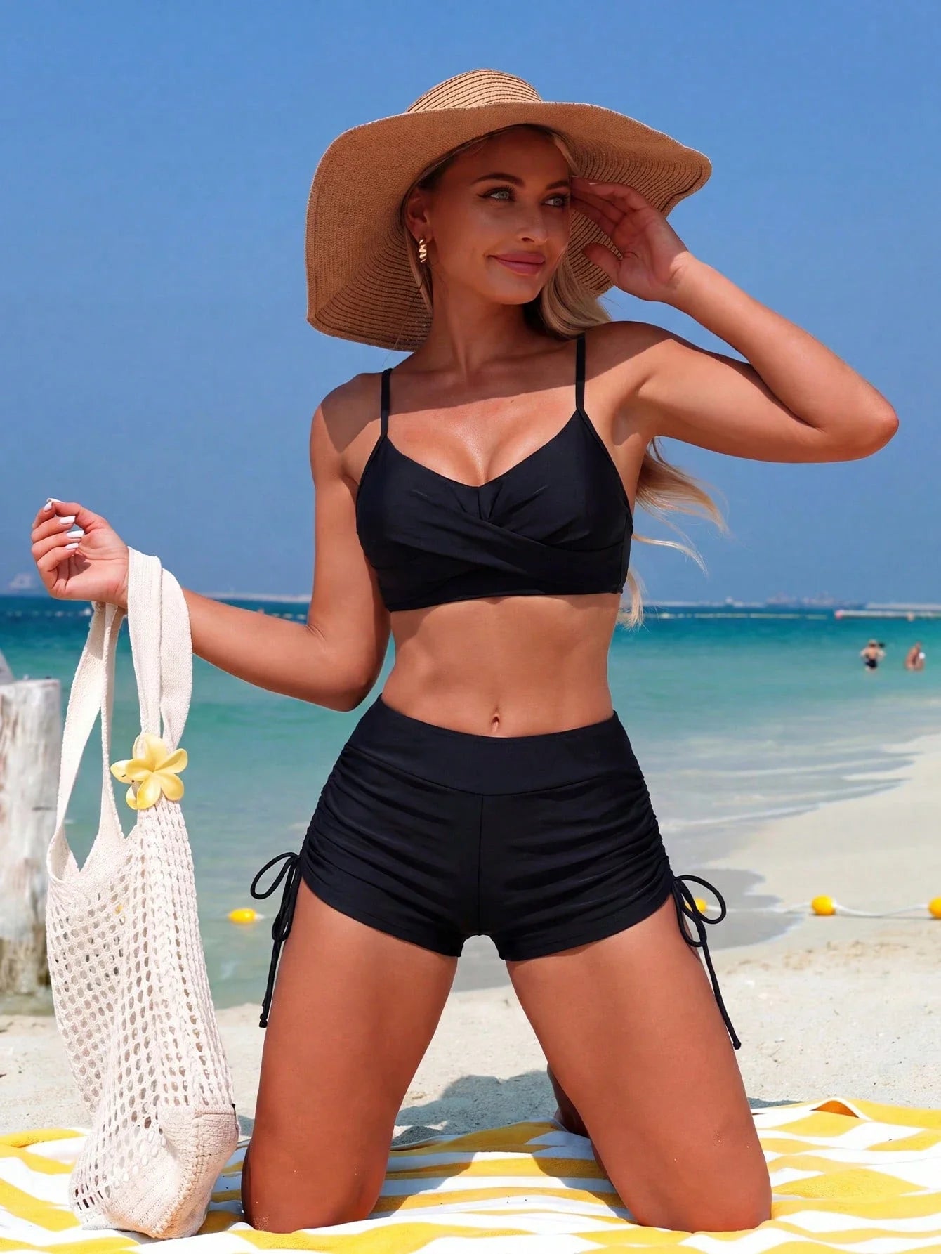 Conjunto de Biquíni com Fivela e Amarração 2 Peças - imagem 3