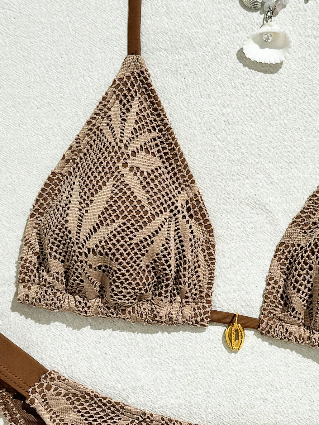 Conjunto de Biquíni Floral com Botões 3 Peças - imagem 10