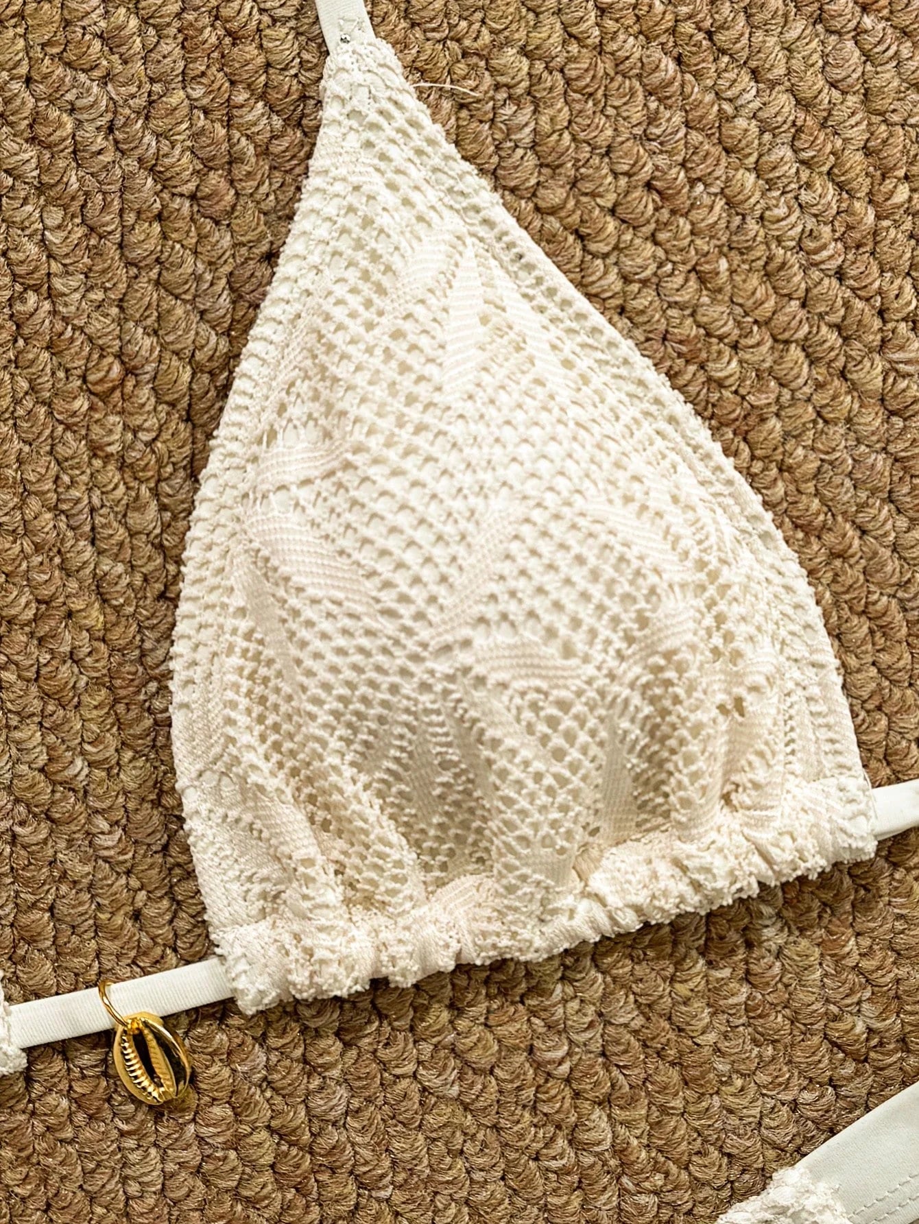 Conjunto de Biquíni Floral com Botões 3 Peças - imagem 3