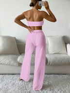Conjunto de Biquíni 3 Peças Elegante com Calça de Cobertura - La Lecce
