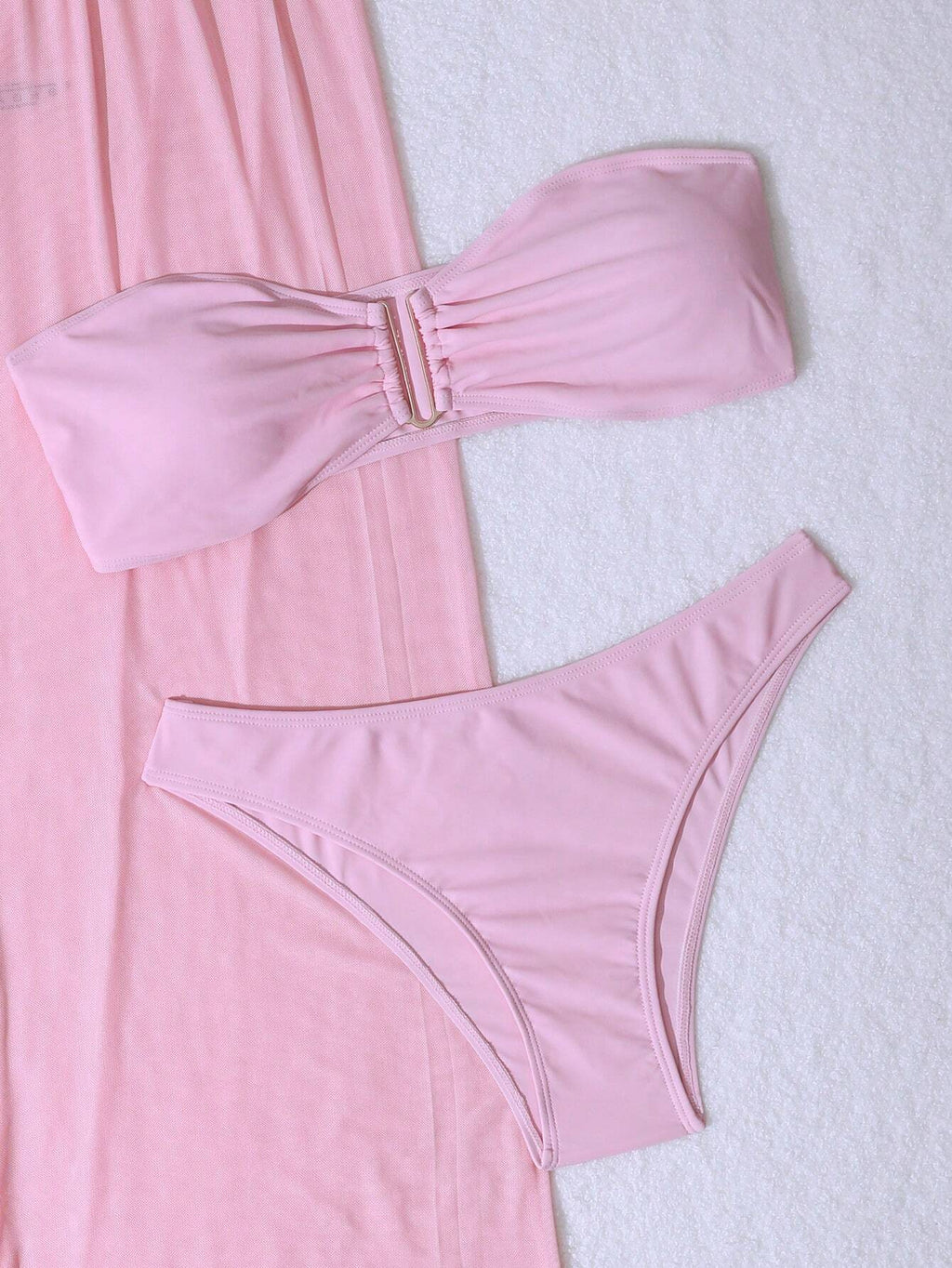 Conjunto de Biquíni 3 Peças Elegante com Calça de Cobertura - La Lecce
