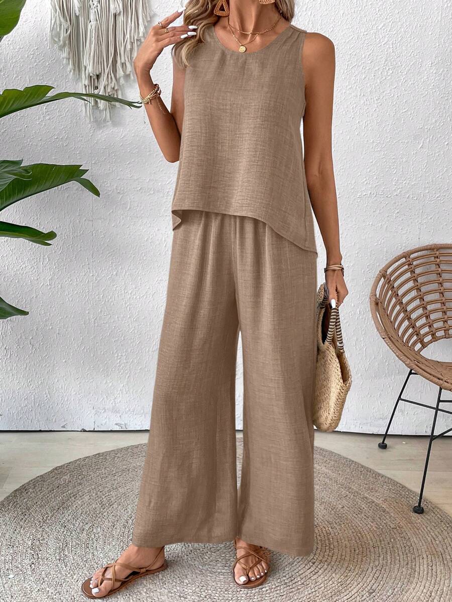 Conjunto de Blusa e Calça com Renda IMG 12