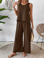 Conjunto de Blusa e Calça com Renda IMG 46