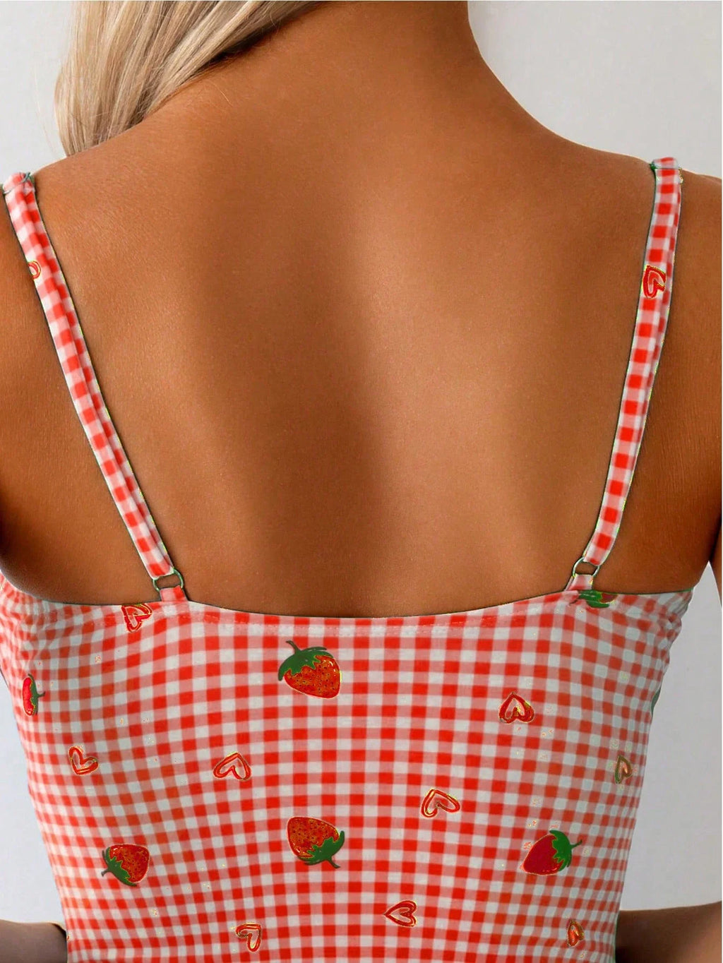 Conjunto Xadrez com Babado