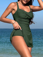 Tankini Franzido Cintura Alta