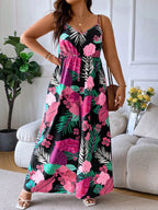 Macacão Plus Size Alças Finas - imagem 1