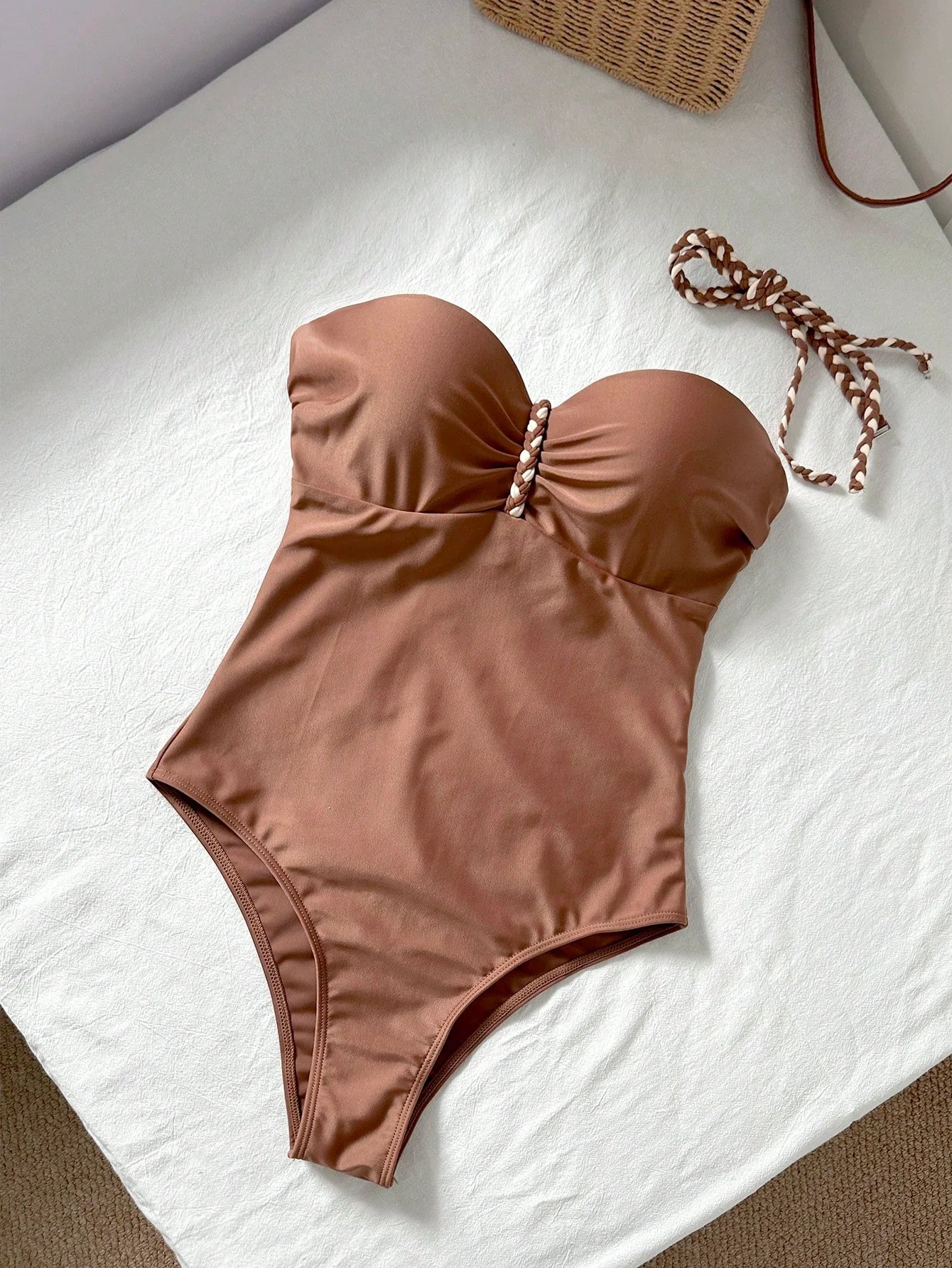 Maiô Bandeau com Amarração nas Costas - imagem 14