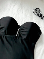 Maiô Bandeau com Amarração nas Costas - imagem 6