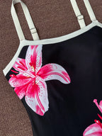 Maiô Cintura Contrastada com Decote Elegante - imagem 31
