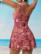 Maiô com Saia Estampado de Ombro Único IMG 34