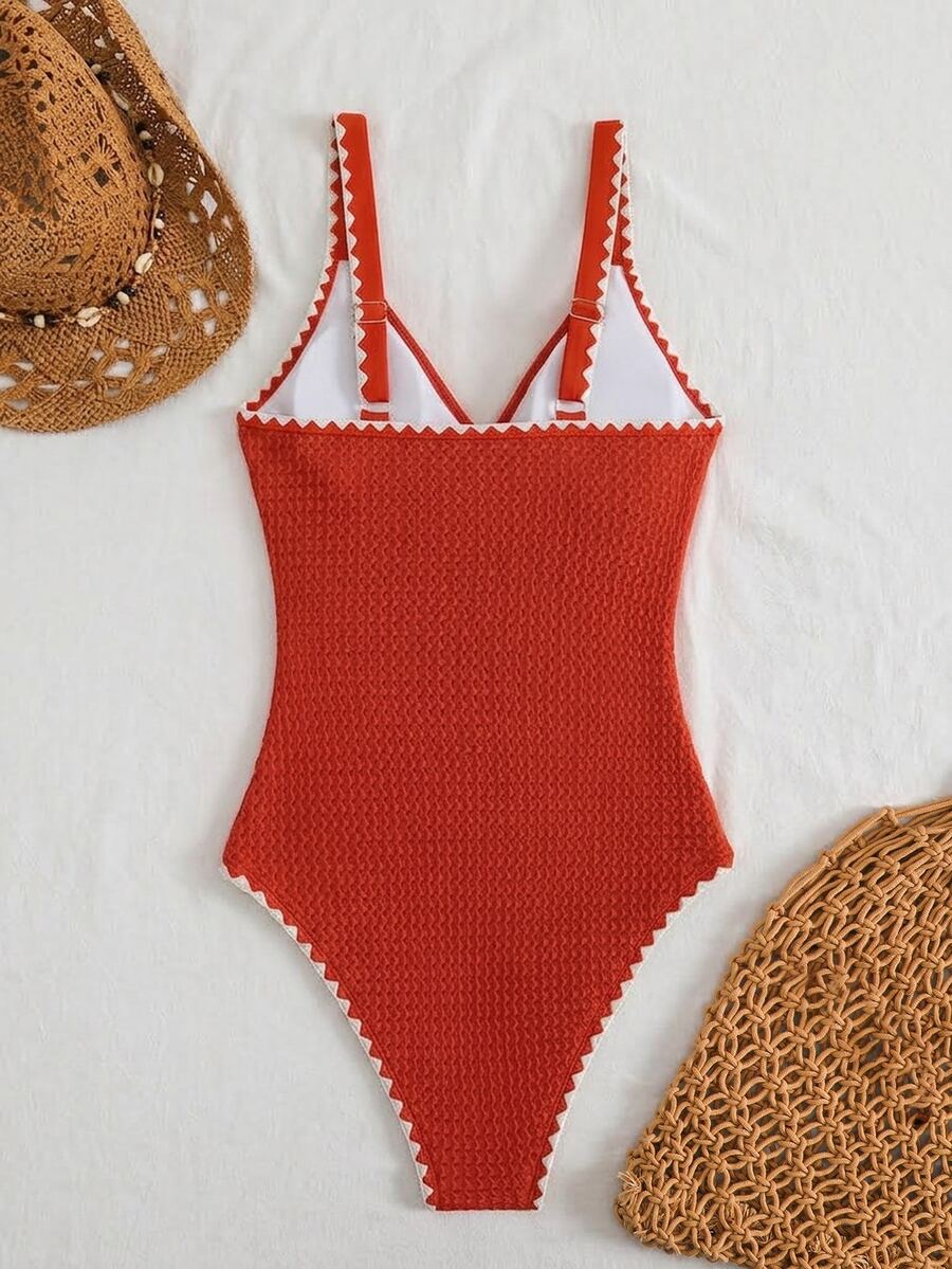 Maiô de Peça Única com Decote V IMG 75