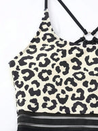Maiô Estampa de Leopardo com Bloco de Cores - imagem 6