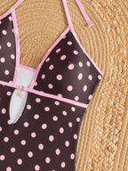 Maiô Estampado com Decote V e Alças Finas IMG 30
