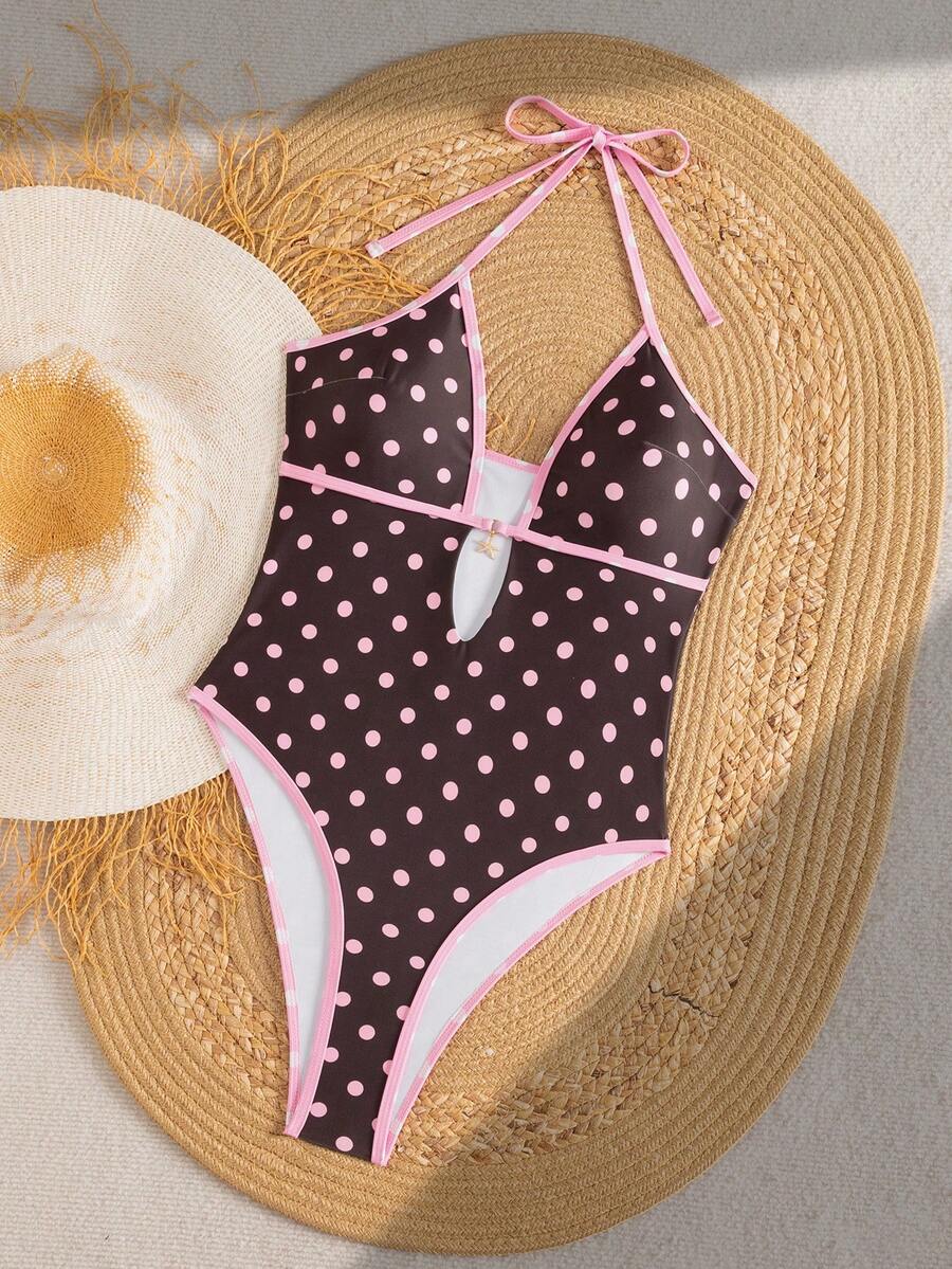 Maiô Estampado com Decote V e Alças Finas IMG 32