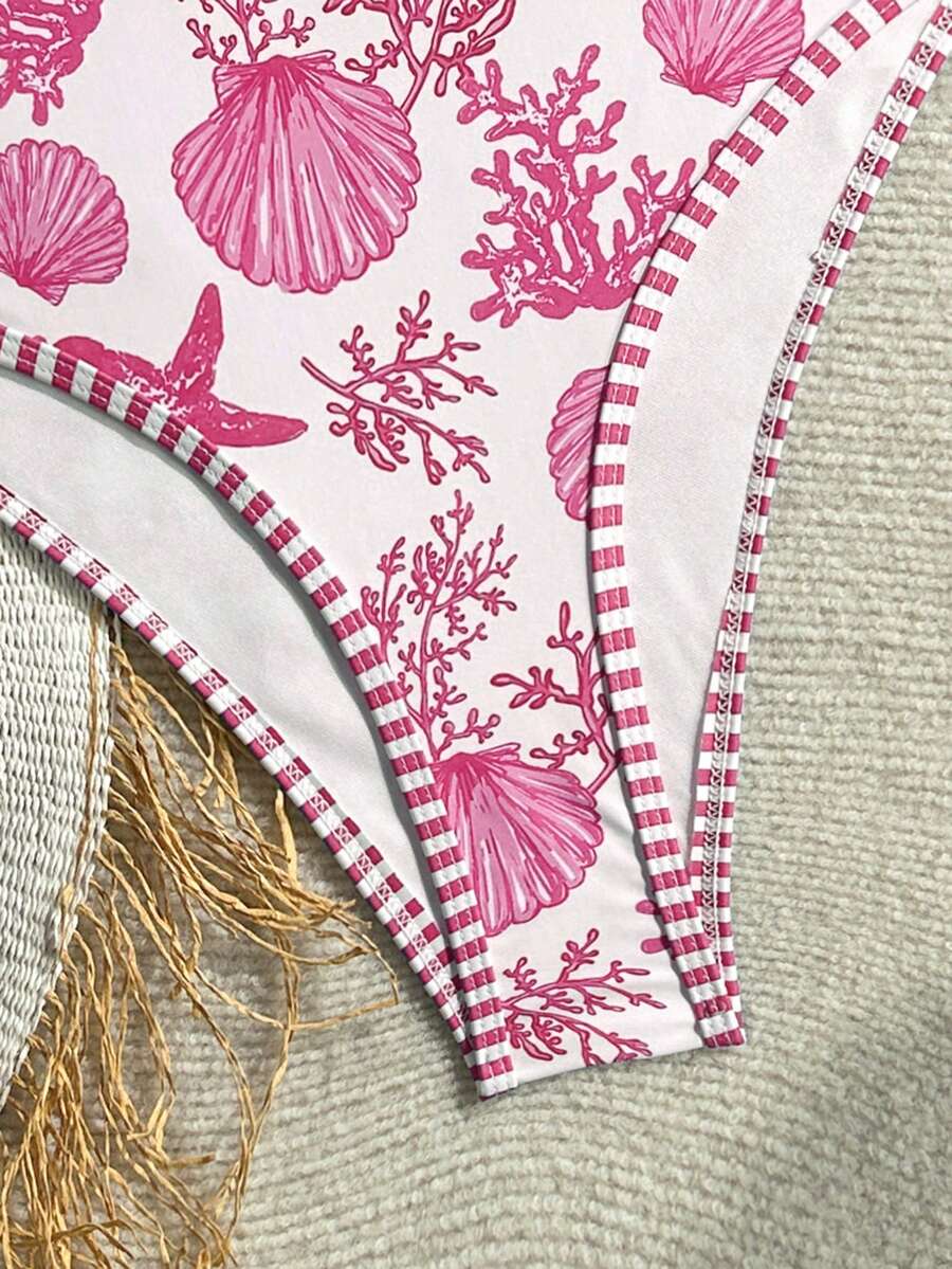 Maiô Estampado com Decote V e Alças Finas IMG 38