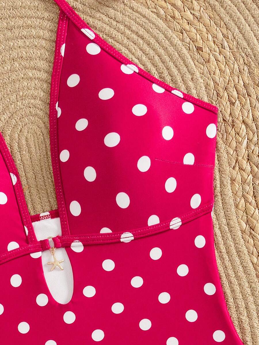 Maiô Estampado com Decote V e Alças Finas IMG 58