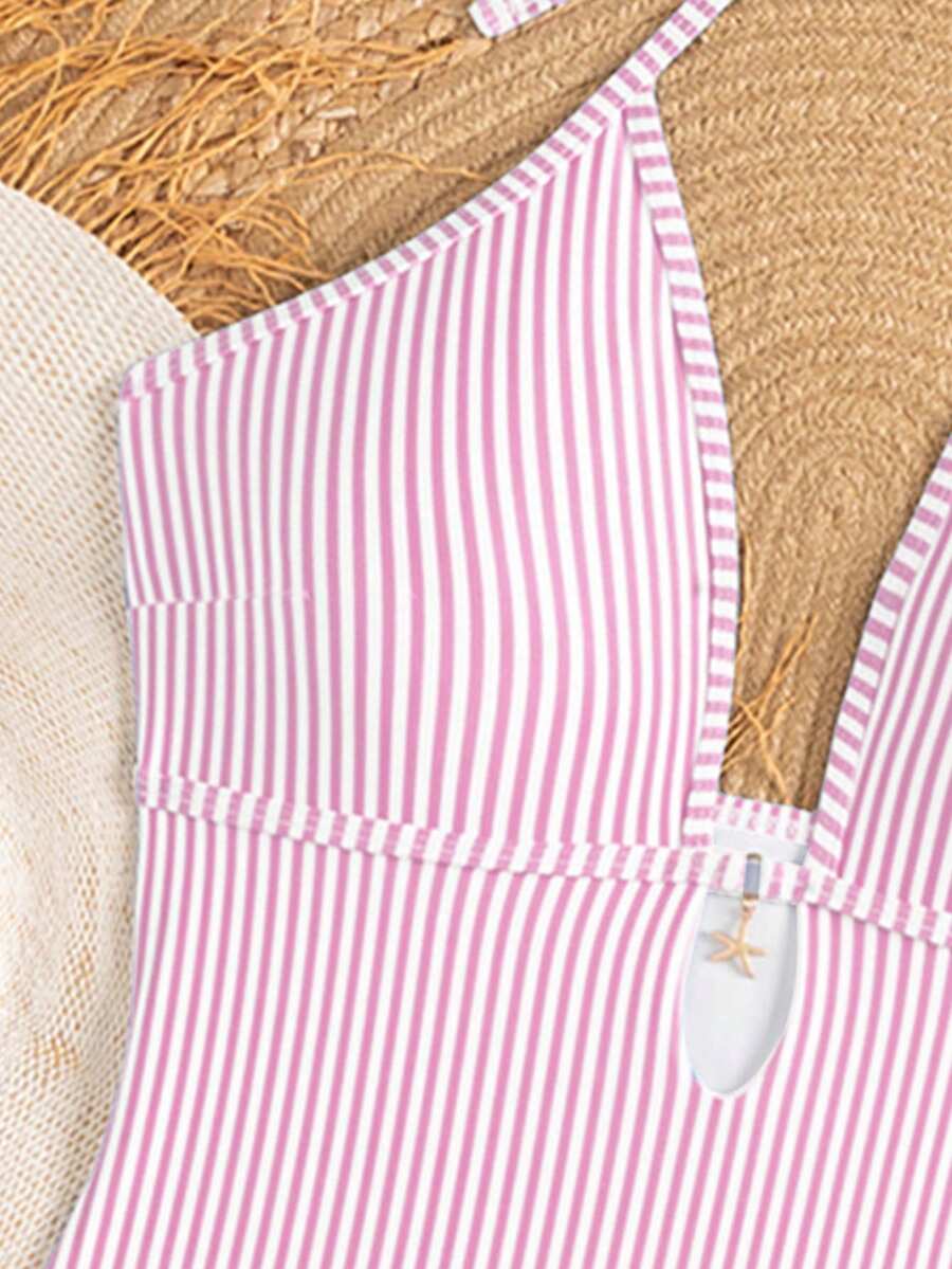 Maiô Estampado com Decote V e Alças Finas IMG 74