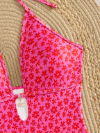 Maiô Estampado com Decote V e Alças Finas IMG 84