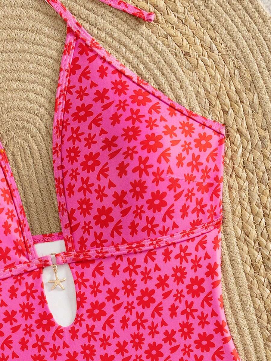 Maiô Estampado com Decote V e Alças Finas IMG 84