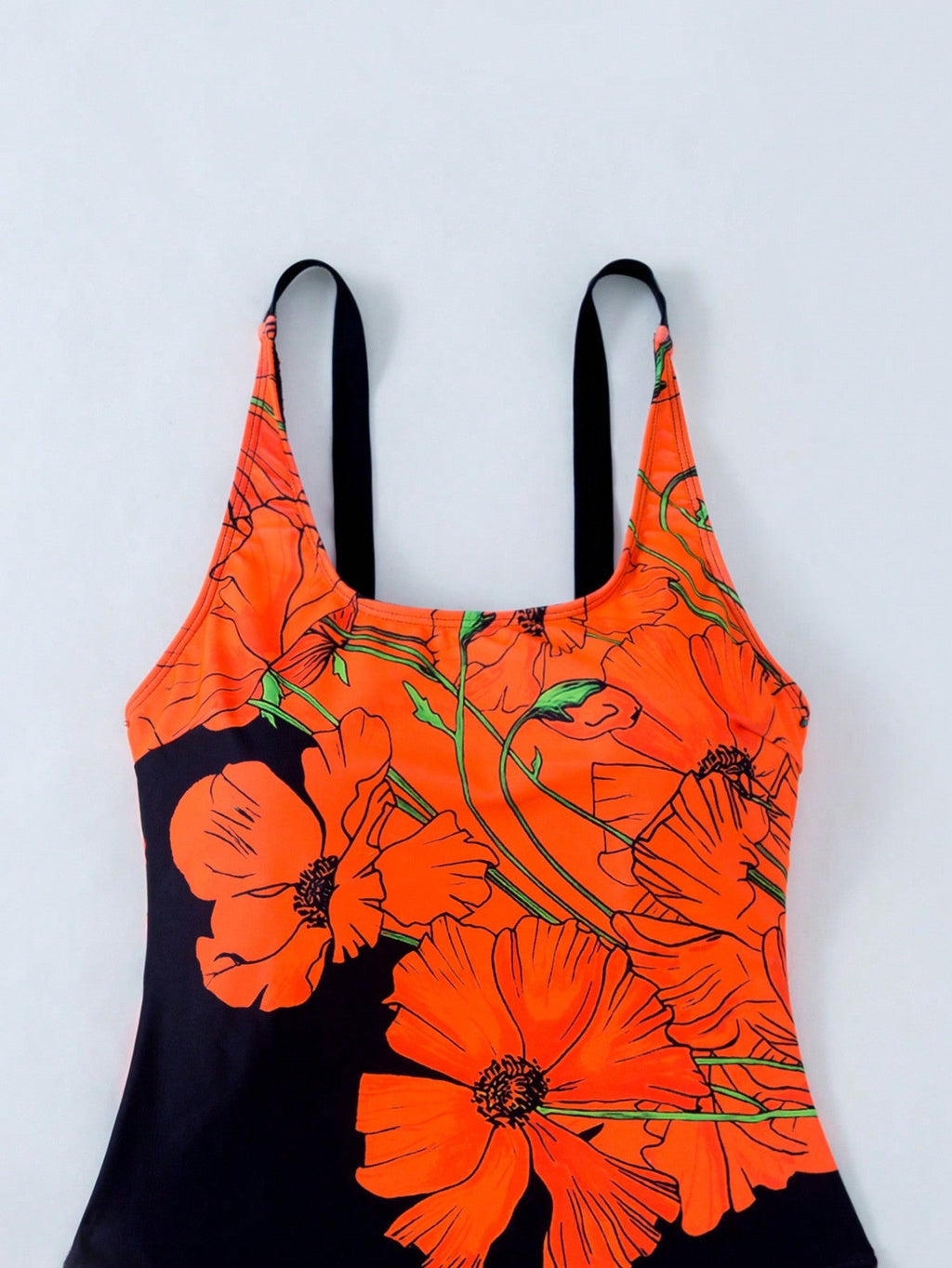 Maiô Floral com Decote U - imagem 3