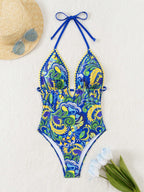 Maiô Tropical Decote Halter - imagem 2