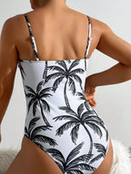 Maiô Tropical com Fivela e Alças Finas - imagem 2