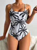 Maiô Tropical com Fivela e Alças Finas - imagem 4