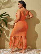 Saída de Praia Plus Size Tanque - imagem 2