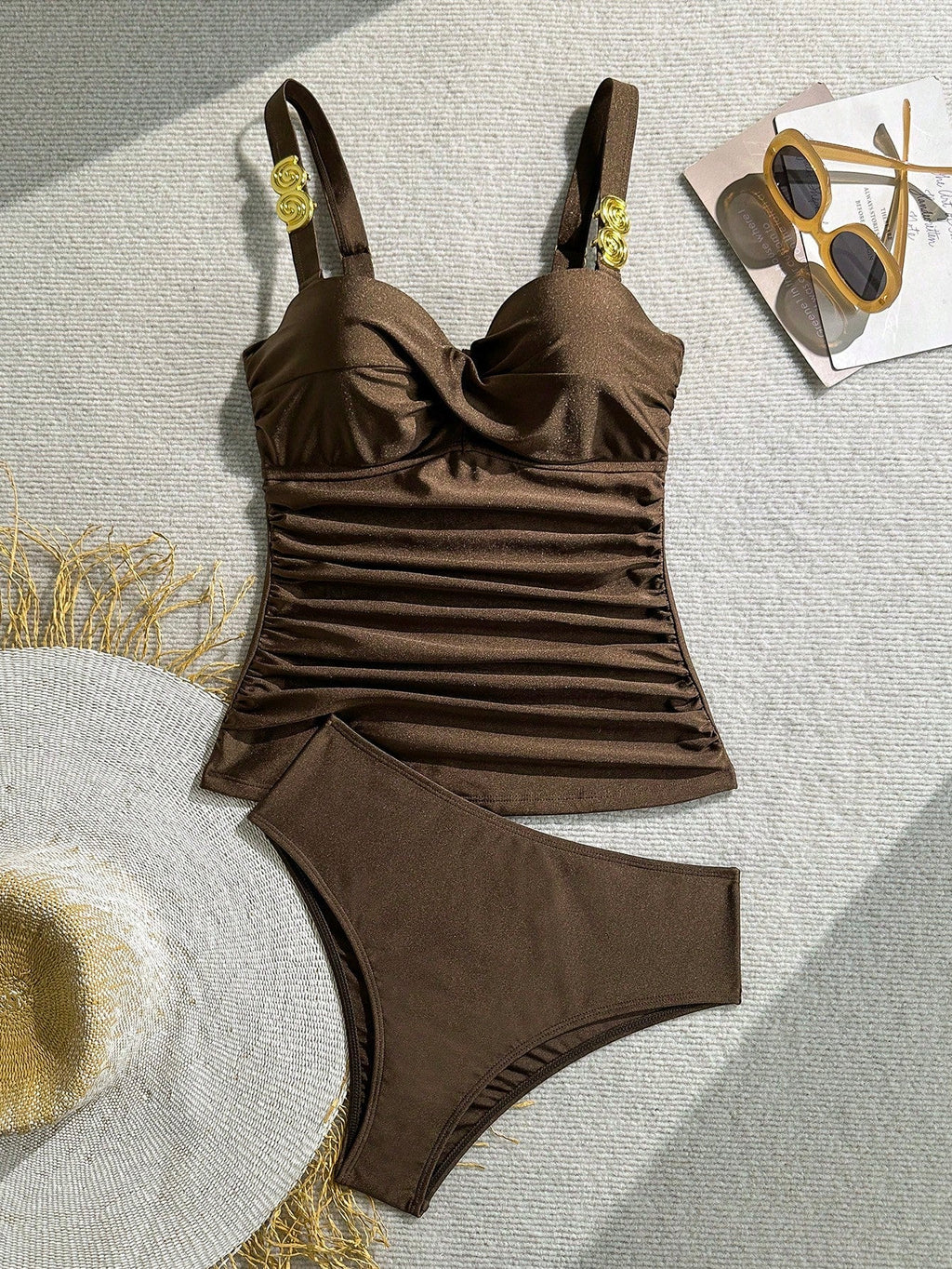 Tankini com Alças Grossas e Fivela - imagem 33