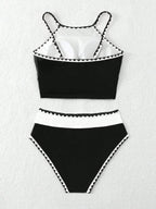 Tankini Bloco de Cores com Ziguezague - imagem 4
