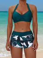Tankini Boho Tropical com Nó - imagem 10