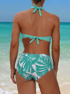 Tankini Boho Tropical com Nó - imagem 14