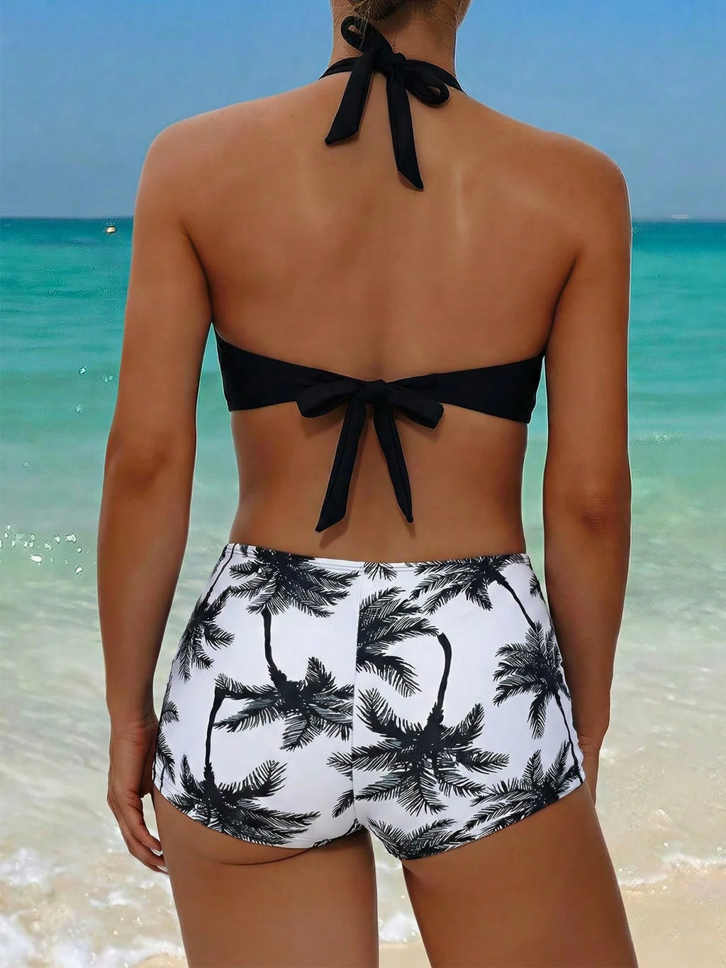 Tankini Boho Tropical com Nó - imagem 5