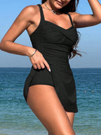 Tankini Franzido Cintura Alta - La Lecce