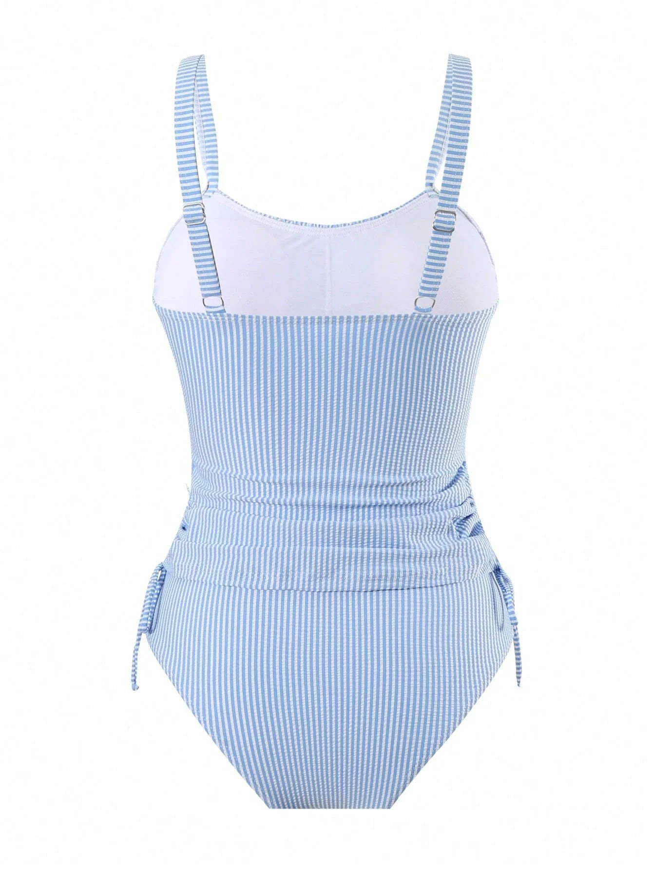 Tankini Plissado com Nó Lateral - imagem 18