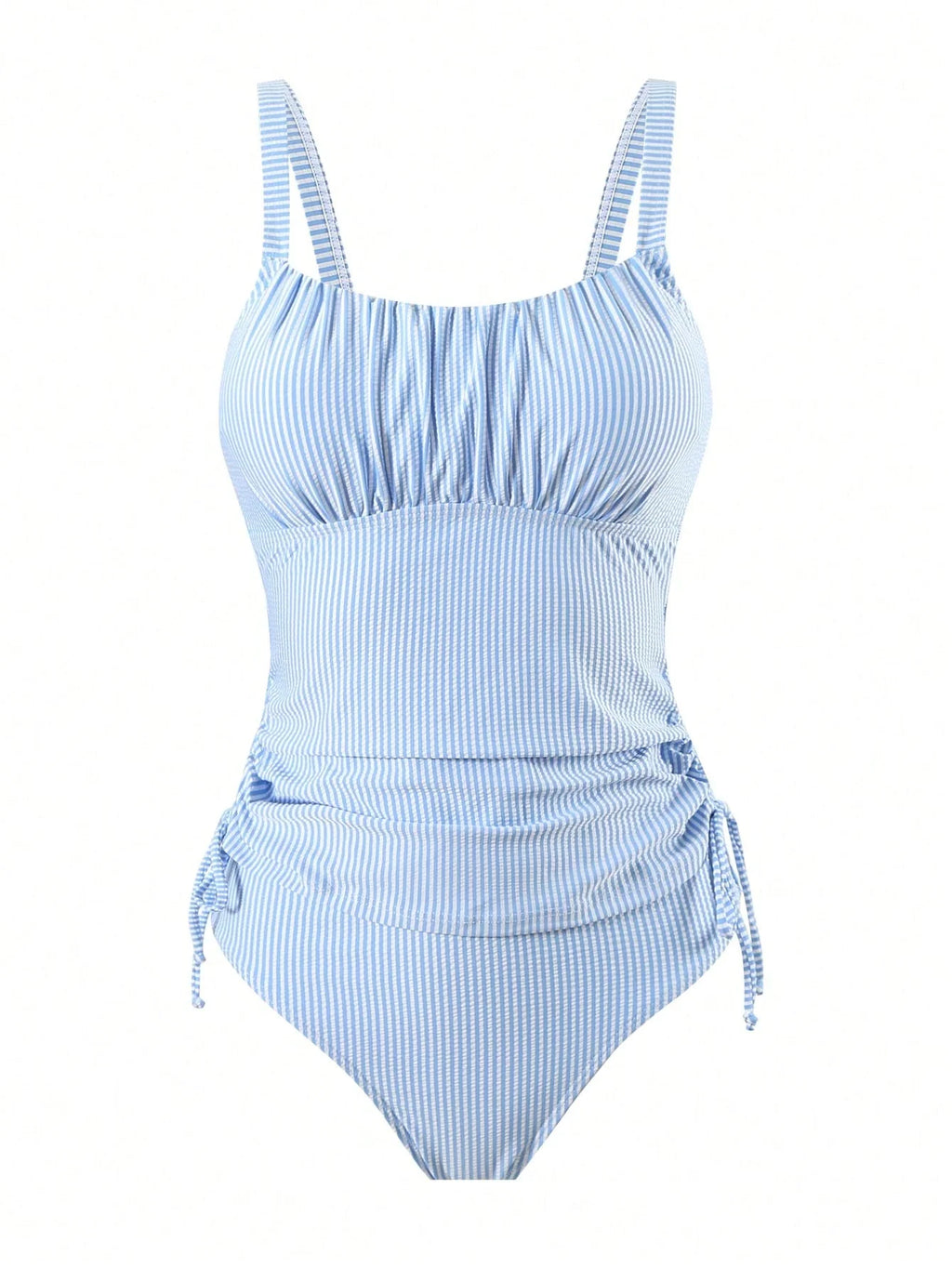 Tankini Plissado com Nó Lateral - imagem 19